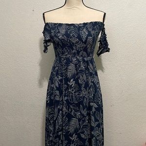 Off-The-Shoulder Maxi Dress